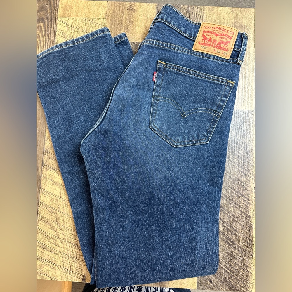 Levi's Men's Straight Blue Jeans